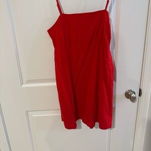 Target red mini dress
